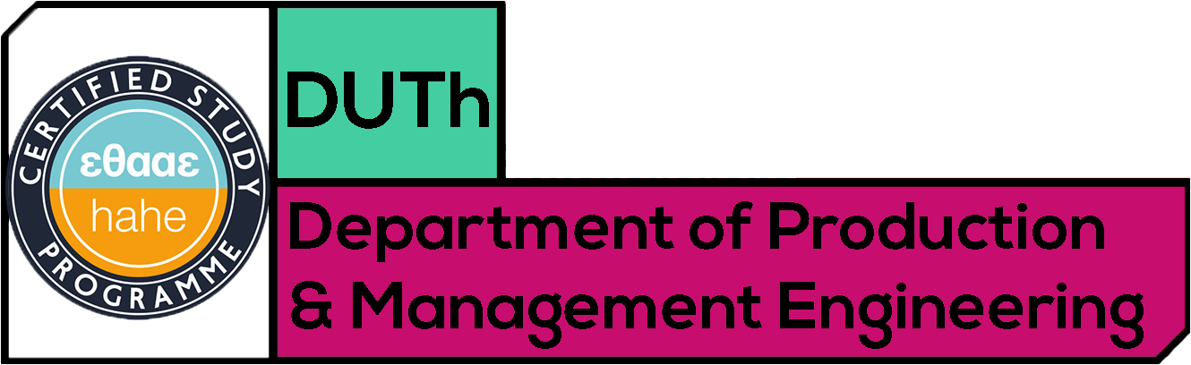 Logo for Department of Production and Management Engineering